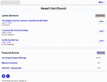 Tablet Screenshot of hawaiikaichurch.org